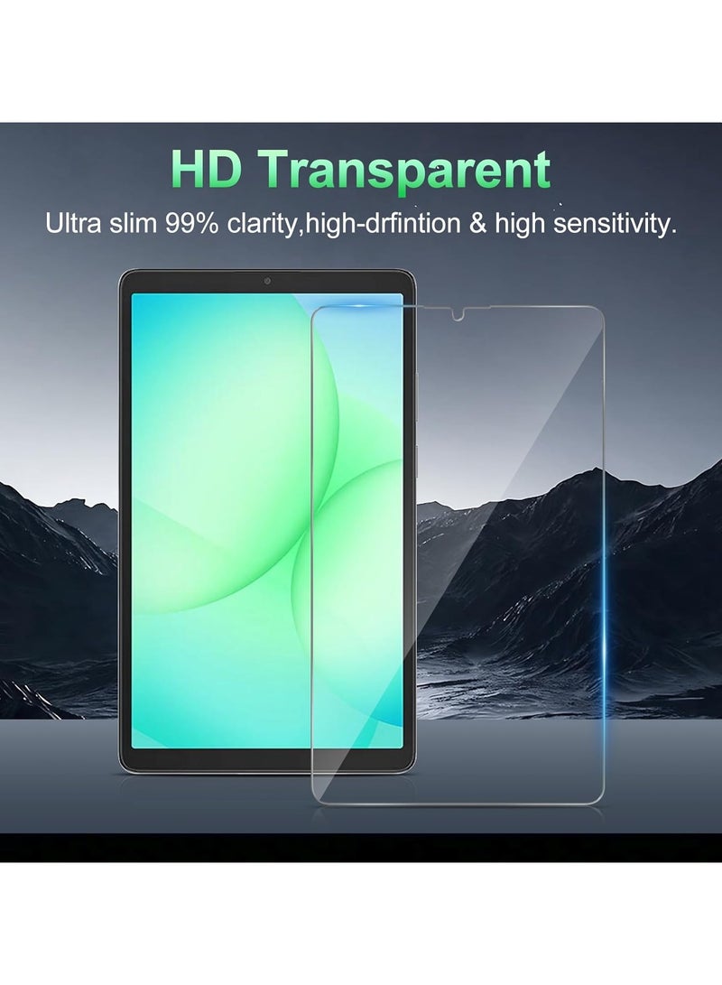 HEXABEX Samsung Tab A11 and Tab A9 8.7'' Screen Protector, Tempered Glass HD Screen Guard Compatible with Samsung Galaxy Tab A11/A9 8.7" Clear - Image 2