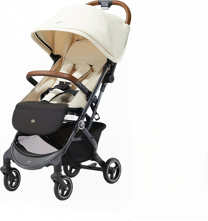 gb WEE Lightweight baby Travel Stroller for Babies & Toddlers, Carry-On flight Luggage Compliant, White - Image 1