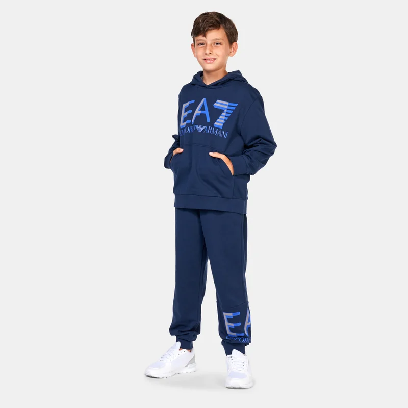 EA7 Emporio Armani Kids' Logo Track Pants