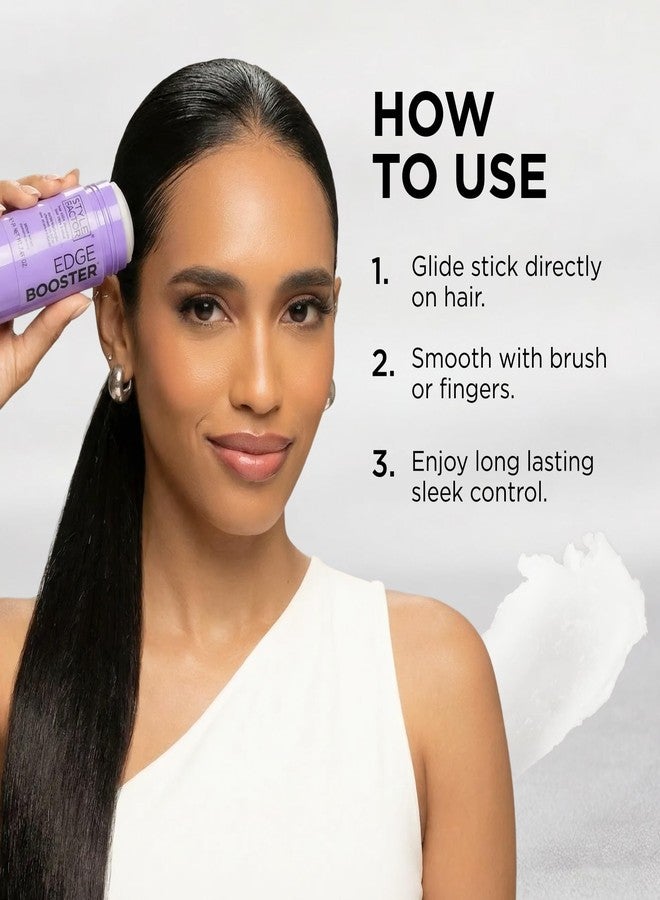 ستايل فاكتور إيدج بوستر، شمع تصفيف الشعر على شكل عصا مع شمع العسل | تثبيت قوي للشعر المتطاير، وحواف الشعر، والشعر الصغير للحصول على تسريحات أنيقة مثل الكعكة وذيل الحصان | هدية مثالية للنساء والأمهات والفتيات والمراهقات | لون الخوخ الحلو - Image 3