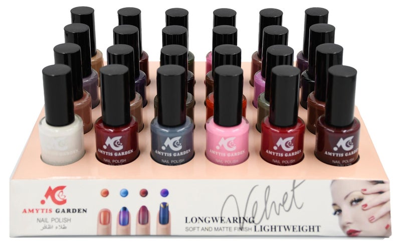 AMYTIS GARDEN nail polish set 24 color-B