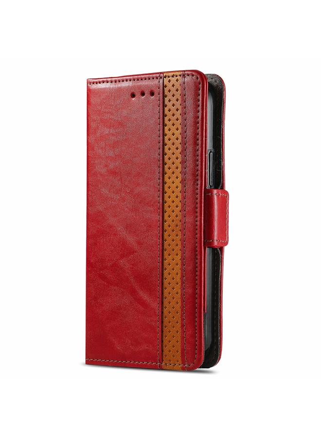 Zaboon Case For Infinix Smart 8 CaseNeo Splicing Dual Magnetic Buckle Leather Phone Case - Image 2