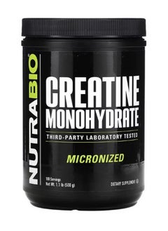 NutraBio Creatine Monohydrate 1.1 lbs 500 g  - Image 1