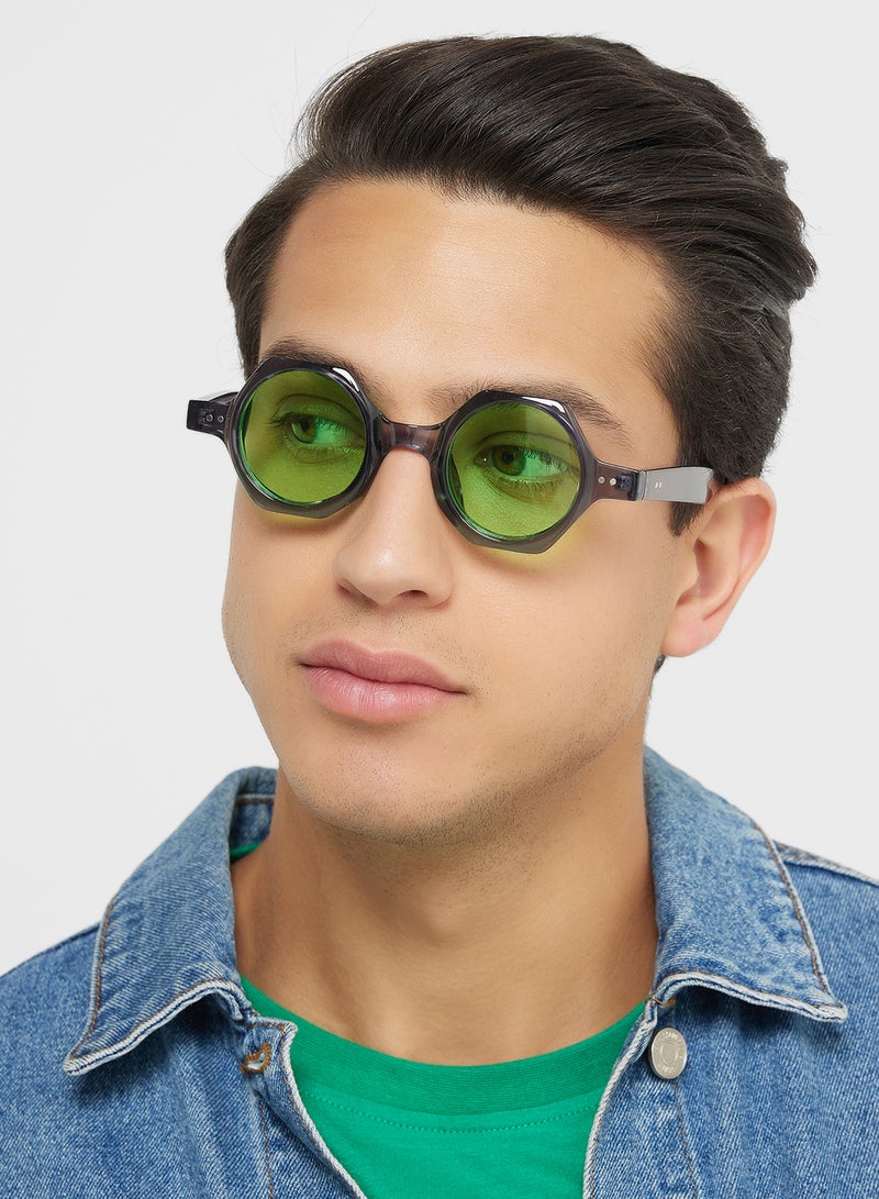Seventy Five Hexagone Shape Casual Sunglasses  - Image 4