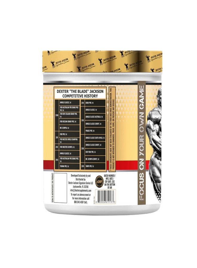 DEXTER JACKSON Dexter Jackson Energizer Pre-Workout Formula - Pineapple Flavor | 454g, 60 Servings  - Image 2