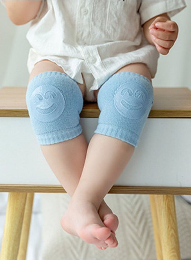 3 Pairs Baby Crawling Anti-Slip Knee Pads Protect Infants & Toddlers Knees - Image 3