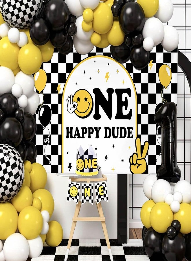 ميهوفوند لافتة خلفية "طفل سعيد" من MEHOFOND، مقاس 6 × 3.6 قدم، مثالية لجلسات التصوير في حفلات أعياد الميلاد الأولى للأولاد والبنات حديثي الولادة، ولتزيين حفلات استقبال المولود الأول. - Image 3