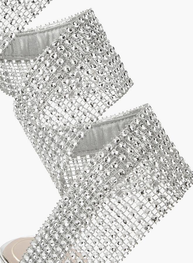 سيليست صنادل نسائية بحزام مرصع - Image 5