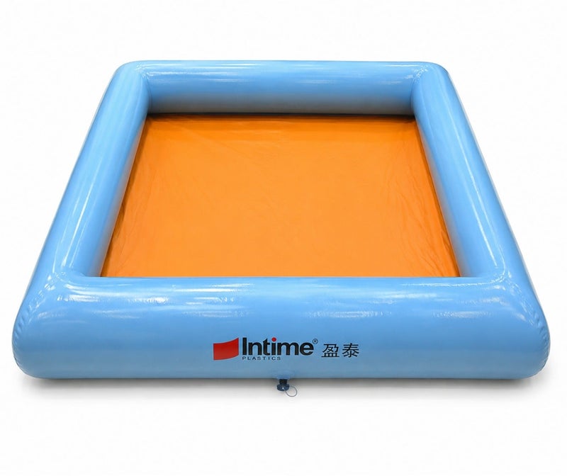 Intime 2-in-1 big Inflatable swimming poll & Sand Play Pool for Kids 200*200*30 cm | Durable Indoor & Outdoor Play Center | Spacious Family Play Pool - Image 4