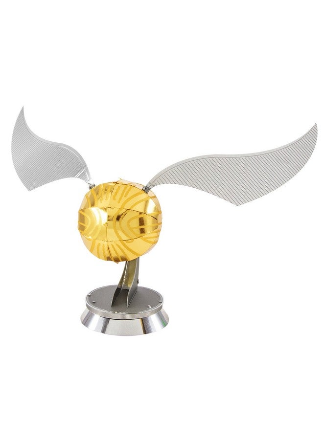 Fascinations Metal Earth 3D Metal Model Kits - Harry Potter Set of 4 - Hogwarts Express Train, Hagrid's Hut, Golden Snitch, Gringotts Dragon - Image 4