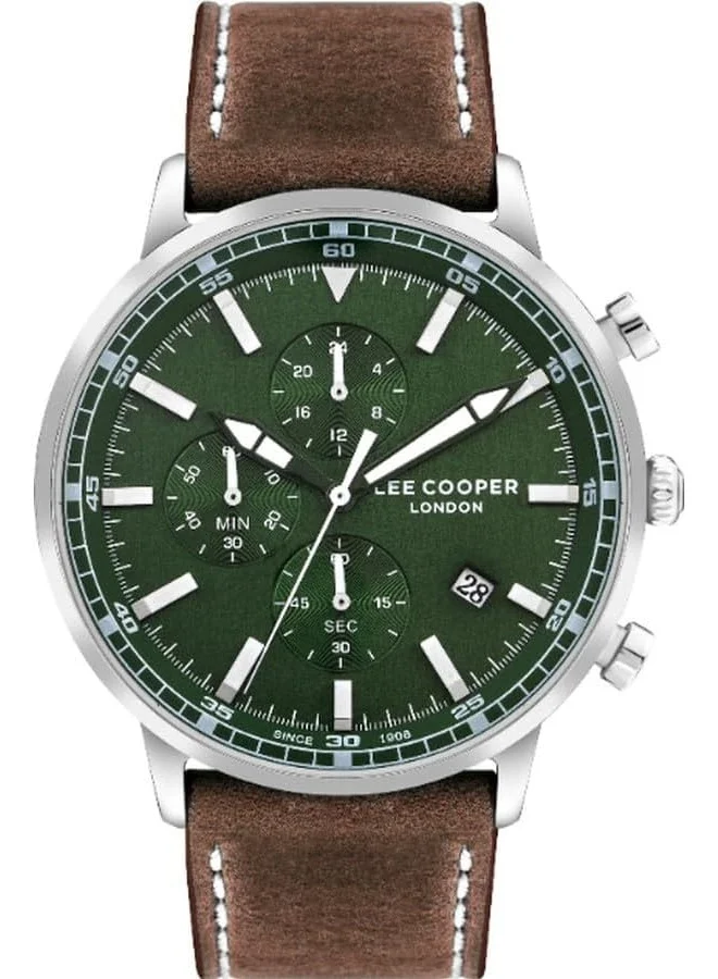 Lee Cooper Lee Cooper Analog Green Dial Men's Watch-LC07943.374