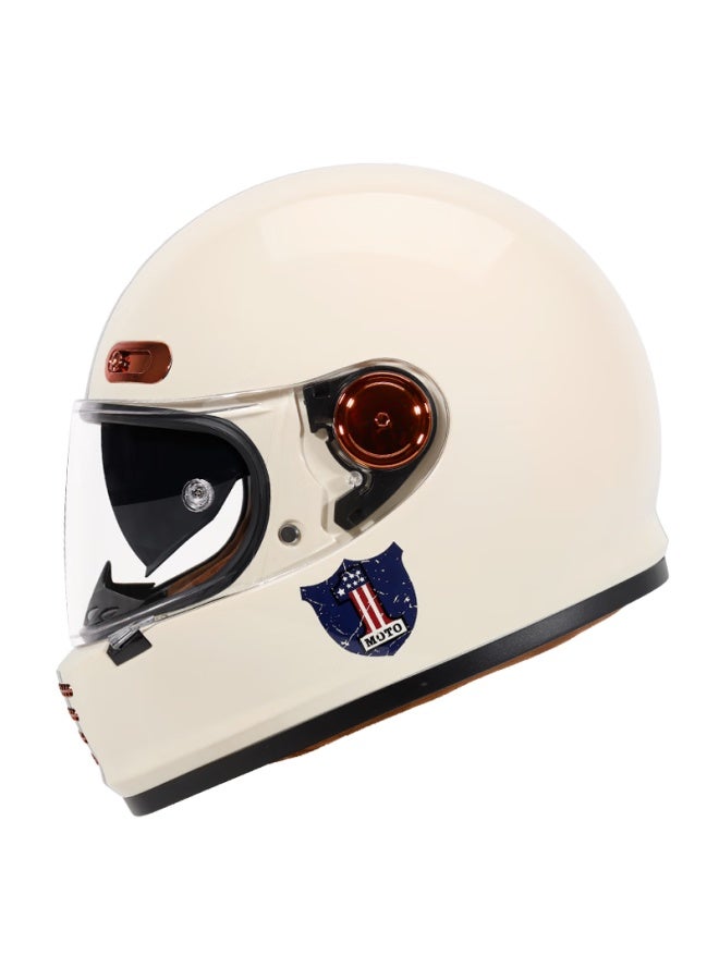 Znp Am912 Star Shield L 3c Professional Retro Motorcycle Helmet Full Face For Men And Women Electric Scooter - Image 1