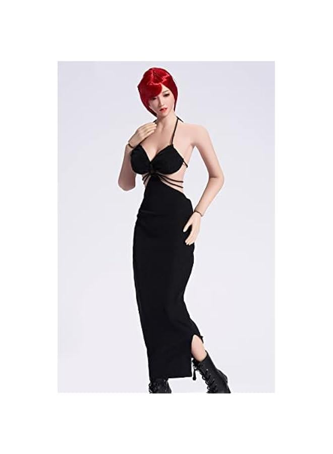 1/6 Scale Female Evening Dress Outfit Costume for 12 inch Female Seamless Action Figure Phicen/TBLeague ZY22  - Image 2