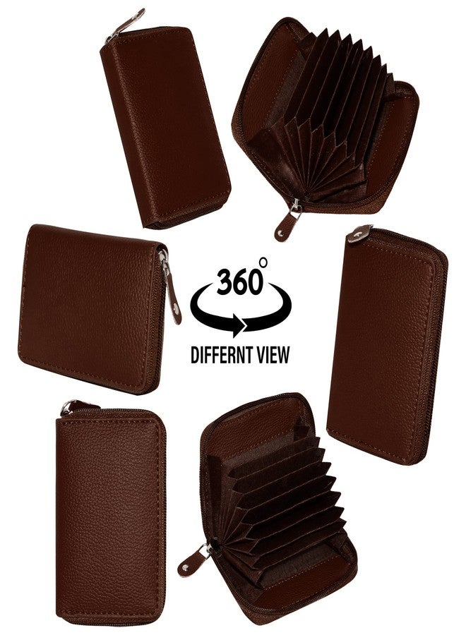 GREEN DRAGONFLY PU Leaher Coffee Brown Clutches/Women's Wallets/Wallet for Women & Girl's - Image 4