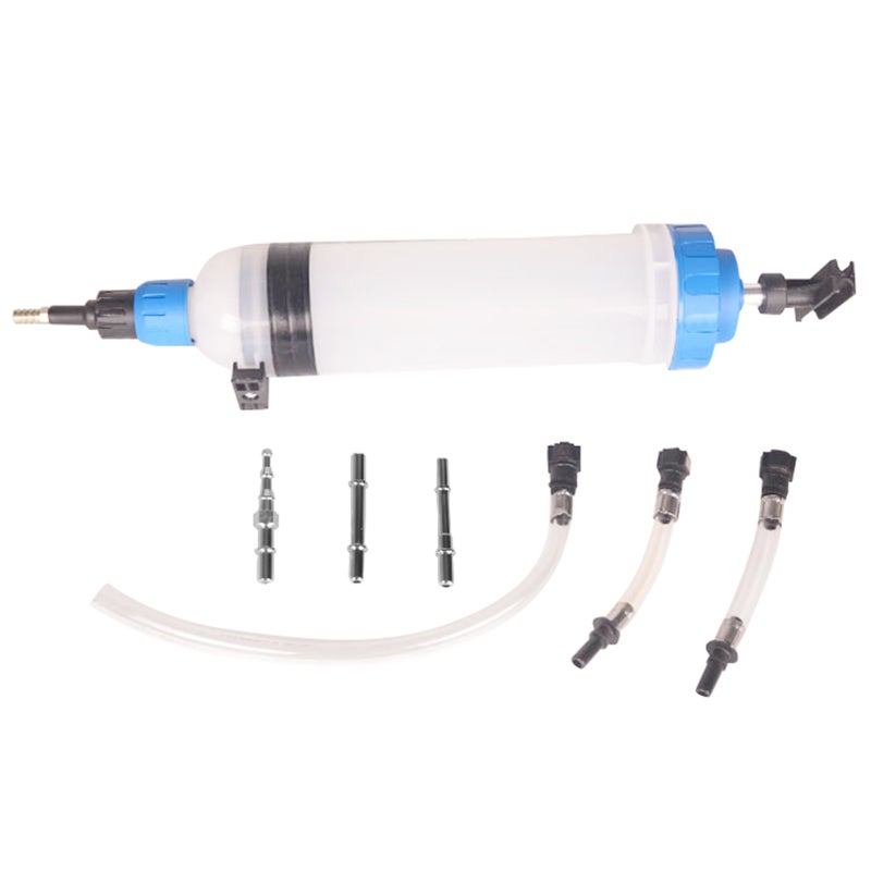 Vacuum Pump 1500cc Transparent Body for Easy Readings Suction Pump - Accesses Difficult-to-Reach Locations Extraction Pump for Automotive Brake Fluid Repairs & Home Maintenance - Image 3