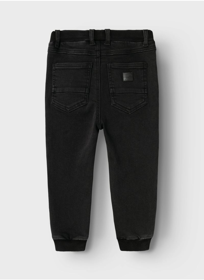 NAME IT - name it Boys Ben Baggy Fleece Jeans 7330 - Image 1