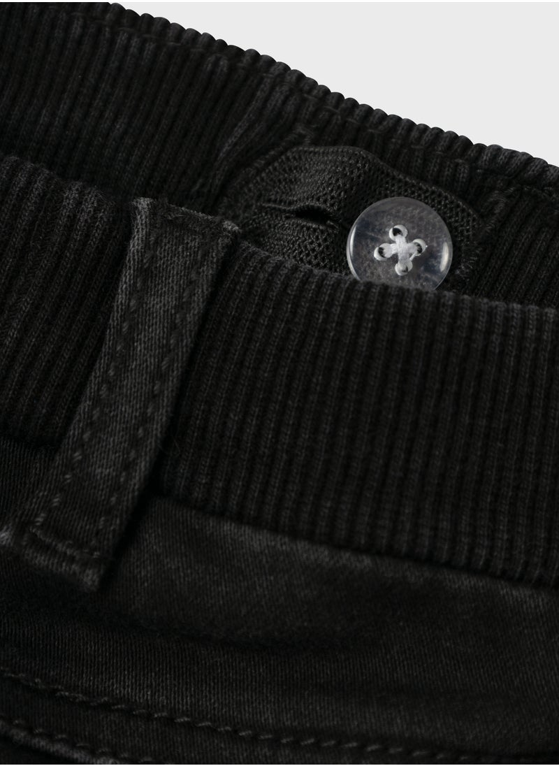 NAME IT - name it Boys Ben Baggy Fleece Jeans 7330 - Image 1