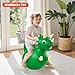 EVERICH TOY Bouncy Dinosaur Hopping Toy Bouncy Horse Animals Ride on Outdoor Inflatable Bouncer Birthday Gifts for Boys Girls 4 5 6 7 8 Years Old Toddler - Image 4