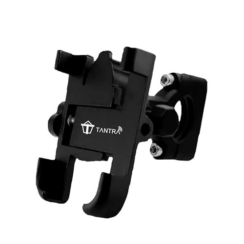 TANTRA S6A Universal Bike Mount Holder Verson 2.0 Metal Body 360 Degree Bike Mobile Holder Bike Mobile Holder (Black) (S6A) - Image 1