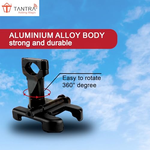 TANTRA S6A Universal Bike Mount Holder Verson 2.0 Metal Body 360 Degree Bike Mobile Holder Bike Mobile Holder (Black) (S6A) - Image 5