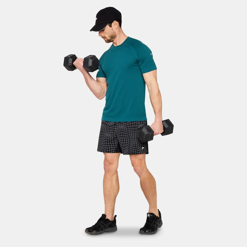 Fabletics Green Men's The Training Day T-Shirt for Men | Best Price UAE