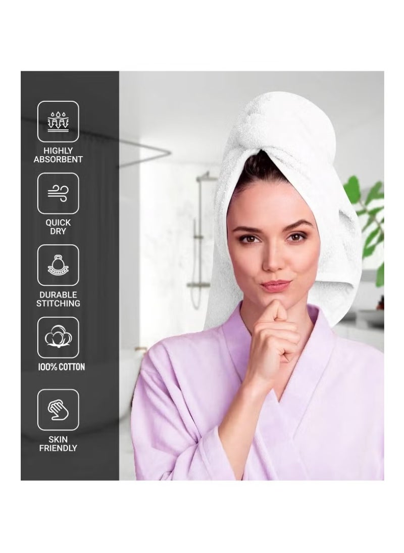 Blueberry Set of 2 - Bath Towel -100% cotton Large Size Highly Absorbent And Super Durable,color - Navy Blue - Image 3