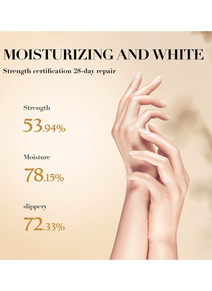 SADOER Collagen Anti Wrinkle Hand Cream, Nourishing Whitening Moisturizing Skin Care Cream, Fast Absorbing Anti Ageing Hand Cream, Smooth And Soft Skin Crack Repair Cream To Remove Wrinkles Darkness 30g  - Image 4
