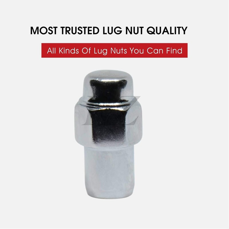 ezaccessory Cragar Standard Mag Lug Nut 14mmx1.5 with Duplex Washer - Pack of 20 - Image 5