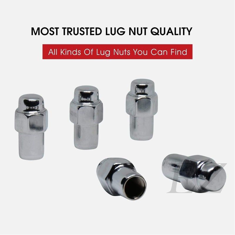 ezaccessory Cragar Standard Mag Lug Nut 14mmx1.5 with Duplex Washer - Pack of 20 - Image 3