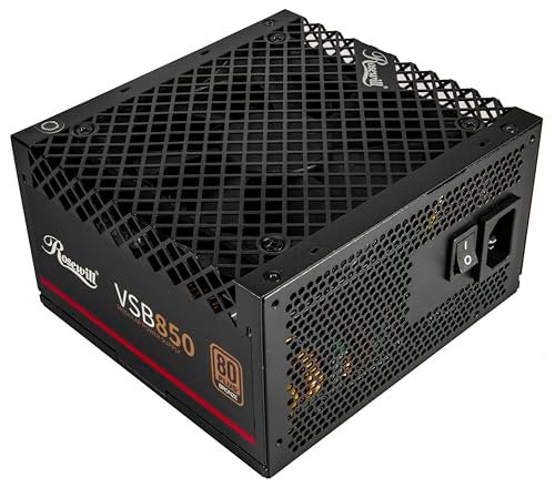 Rosewill VSB 850W 80+ Bronze, ATX 3.0 & 3.1 Compatible, Semi-Modular Power Supply, PCIe 5.1 12V-2x6 Connector, 105°C/221°F Japanese Capacitor, 120mm ICB Silent Fan - 5 Year Warranty - Image 2