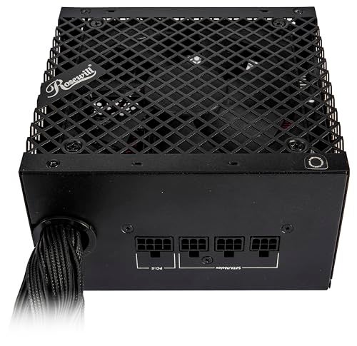 Rosewill VSB 850W 80+ Bronze, ATX 3.0 & 3.1 Compatible, Semi-Modular Power Supply, PCIe 5.1 12V-2x6 Connector, 105°C/221°F Japanese Capacitor, 120mm ICB Silent Fan - 5 Year Warranty - Image 5