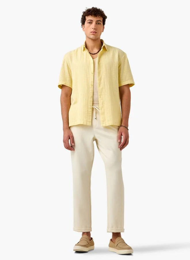 Iconic Iconic Textured Gauze Shirt