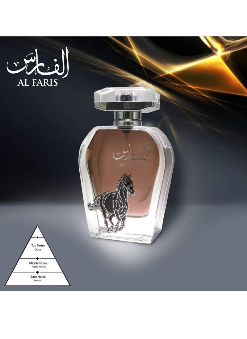 عربيات عطر الفارس من عربيات - للجنسين - 100 مل (أو دى بارفان)  - Image 4