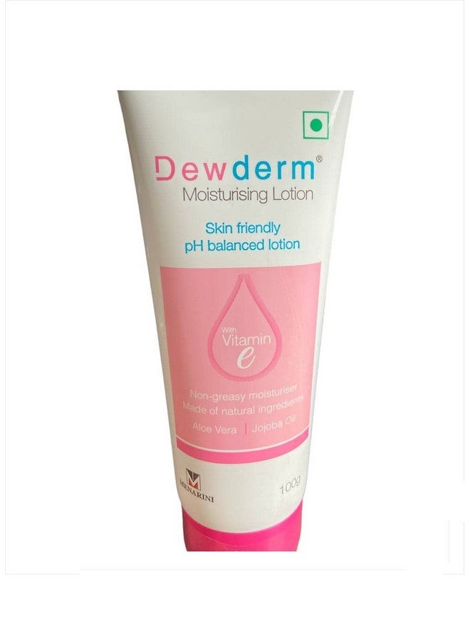 BREEMETIC Dewderm Moisturizing Lotion With Vitamin E, Aloe Vera And Jojoba oil | Skin Friendly, Non- Greasy Moisturizer - Image 3