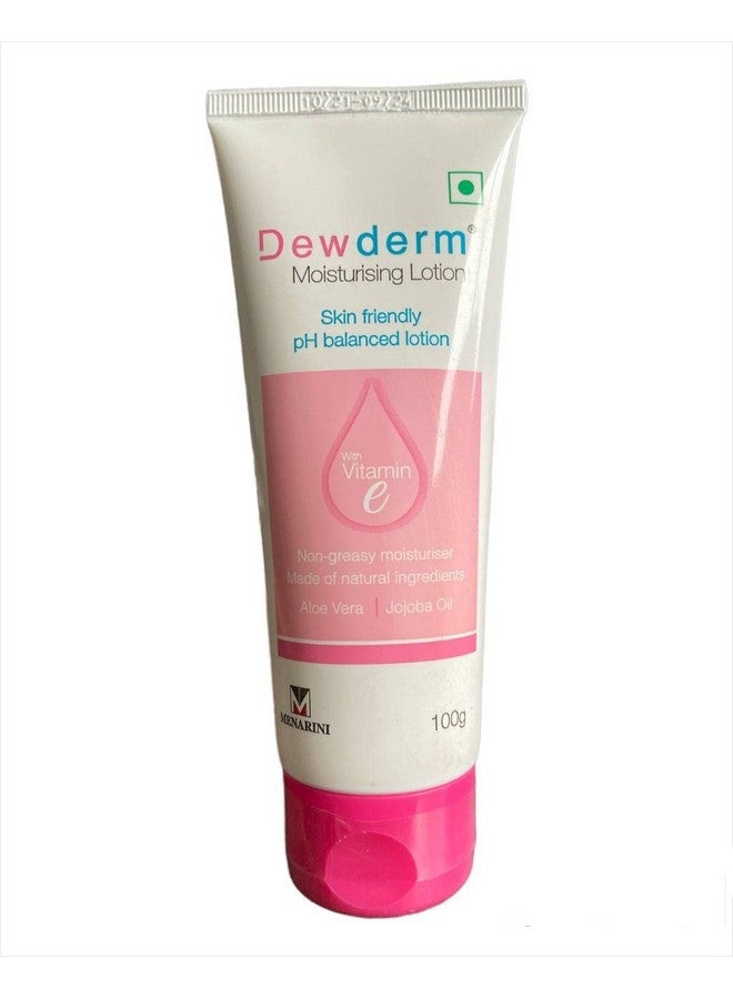 BREEMETIC Dewderm Moisturizing Lotion With Vitamin E, Aloe Vera And Jojoba oil | Skin Friendly, Non- Greasy Moisturizer - Image 2