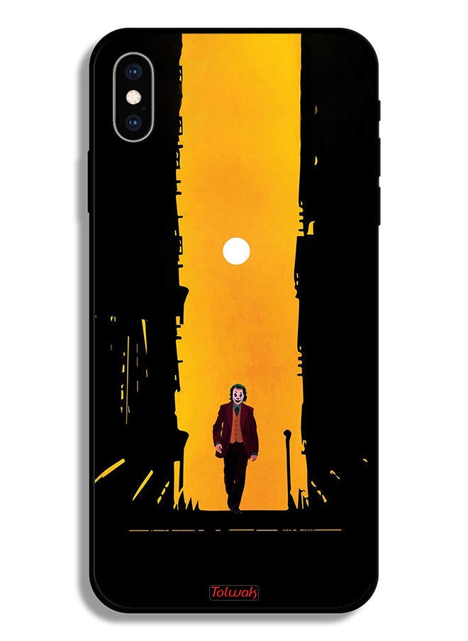 Tolwak - Apple iPhone XS Protective Case Joker Abstract Digital Artwork - Image 1