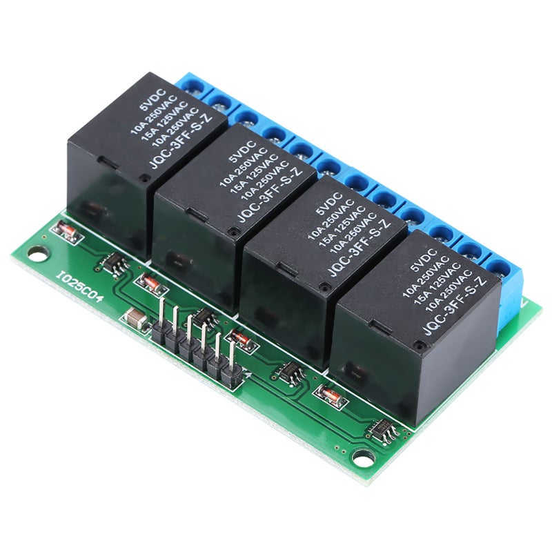 Tongling 4 Channel Flip-Flop Latch Relay: DC 5V Low Pulse Trigger Module - Bistable Self-Locking Design for Automotive Electronics, Smart Home, MCU Development Boards - Image 4