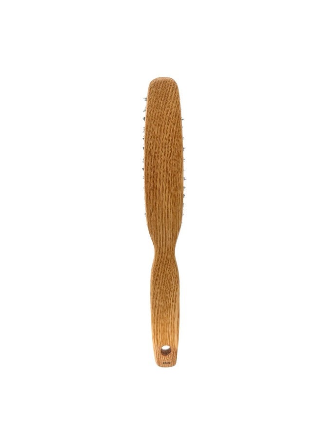 Phillips Brush Gentlemens’ Quarters Cadet 5Row Narrow Styler Boar Bristle Hair Brush For Men  - Image 2