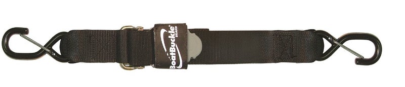 BoatBuckle Pro Series KwikLok Gunwale TieDown 2Inch x 10Feet Black