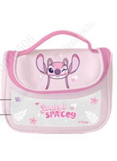 Miniso Keep your toiletries organized with this adorable Lilo & Stitch toiletry bag, featuring an Angel design and a convenient hook. 