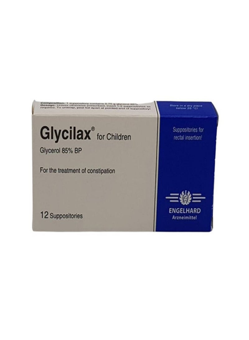 Glycilax Children Suppository 12S