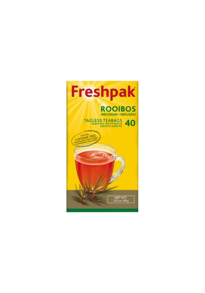 Rooibos Tea Bags - Caffeine Free - 40 Pack