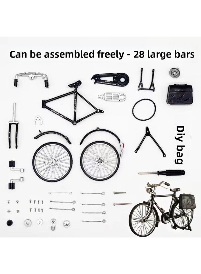 Cross-border Alloy Simulation 28 Bar Mini Road Bike Model Mountain Bike Ornaments Racing Bike Gifts 