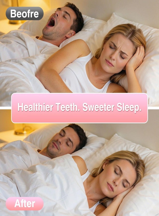 Litlcutie Anti Grinding Guard, Mouth Guard for Grinding Teeth at Night, Night Guards for Teeth Grinding for Adults, Pink + Clear, 2 Size (4 Pack, Guard Cases with 5X Magnifier - Image 4
