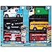 Playkidiz Toy Cars for Toddlers 6Pcs Pull Back Cars Toys with Light and Sounds City and emergency vehicles set Including Police Car Fire Truck Ambulance School bus Tour Bus Garbage Truck - Image 2