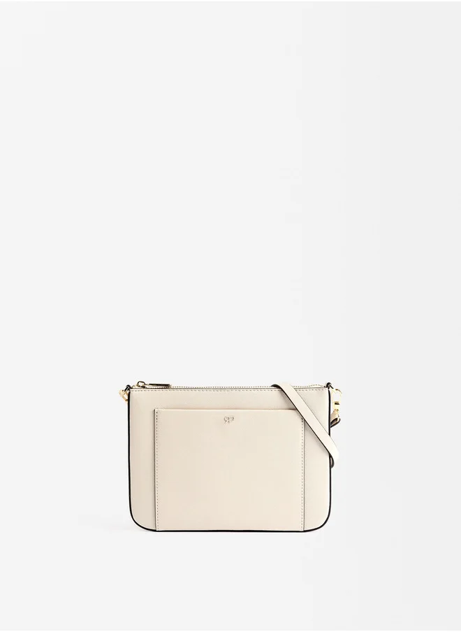 PARFOIS Crossbody Bag With Outer Pocket