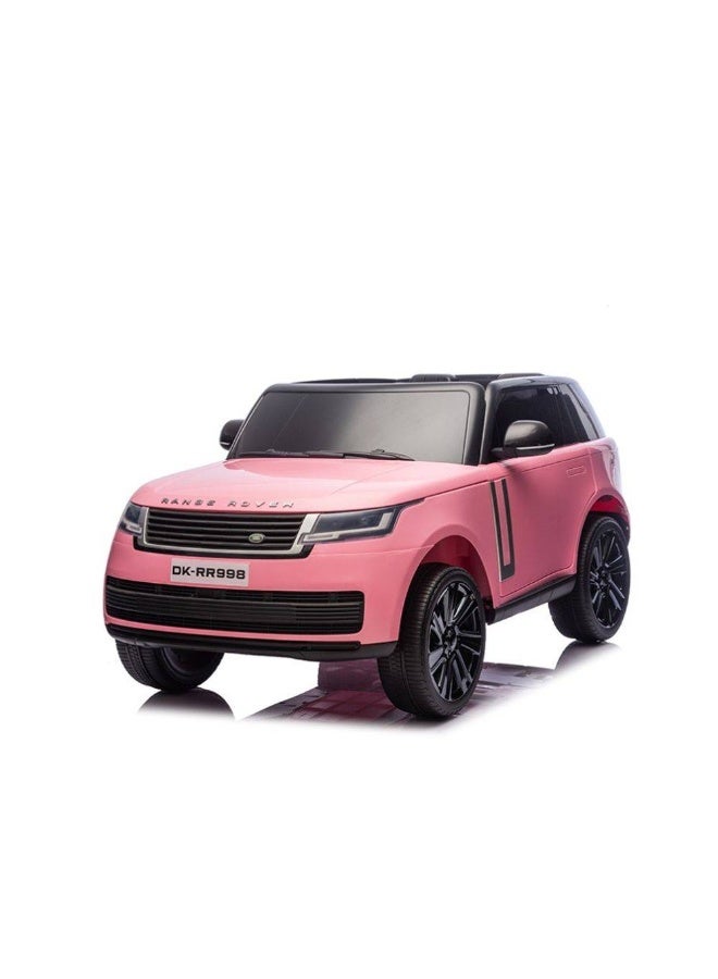Land Rover Licensed Electric Ride-On R/C Car (131 x 81 x 60 cm, Pink) - Image 1
