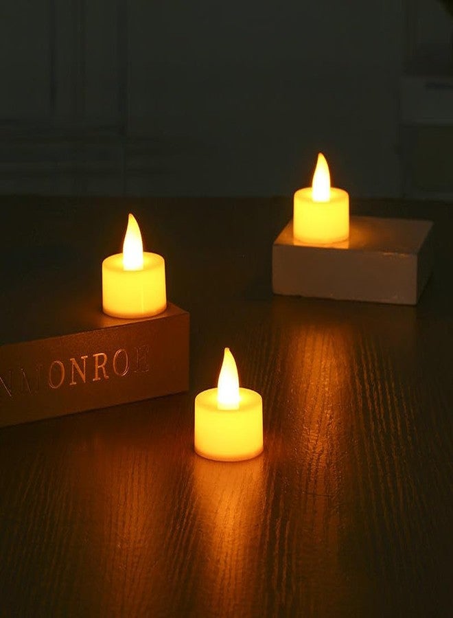 NGEL Flameless & Smokeless Decorative Candles || Lighting Diya Candle for Home Decoration || Led Tea Light Candle Perfect for Gifting, Home, Birthday, Diwali, Christmas (Candle Diya) - Image 2