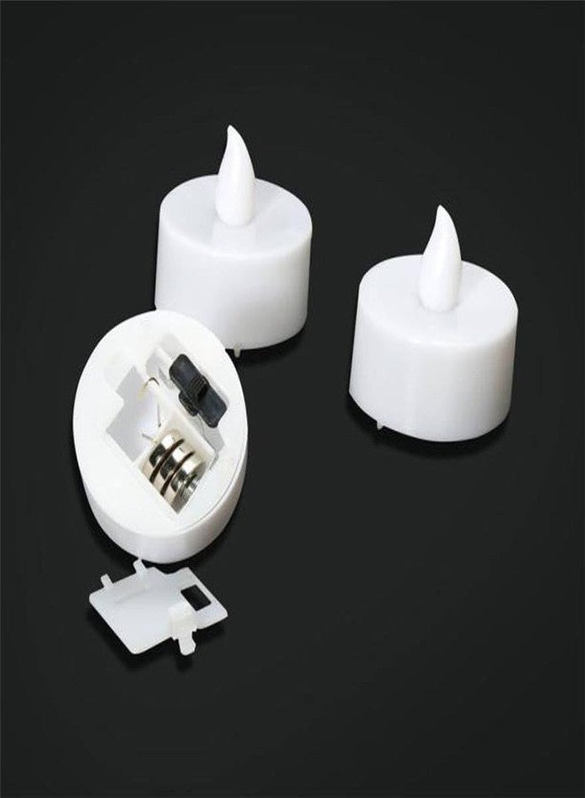 NGEL Flameless & Smokeless Decorative Candles || Lighting Diya Candle for Home Decoration || Led Tea Light Candle Perfect for Gifting, Home, Birthday, Diwali, Christmas (Candle Diya) - Image 4