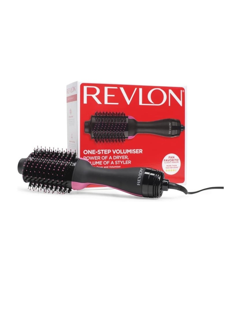 Revlon One Step Hair Dryer And Volumizer, 1100 Watts, Oval Brush Design, 2 heat setting plus cool setting - RVDR5222 - Image 1